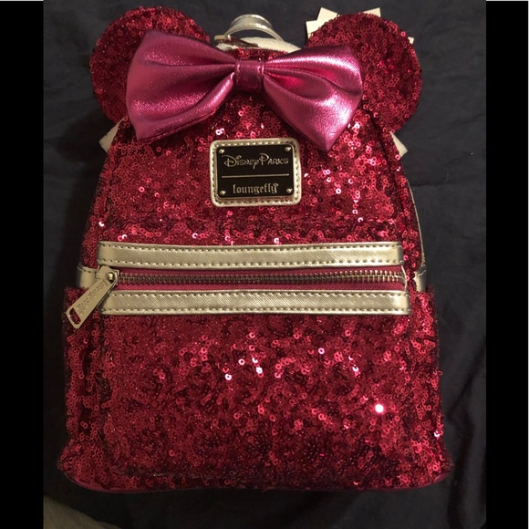 Pink Loungefly Backpack - Picture 1 of 2